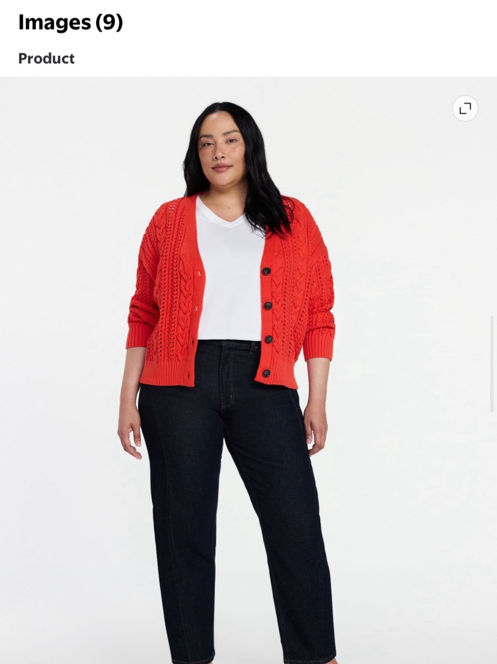 Fall sweater orange - Picture 2 of 3
